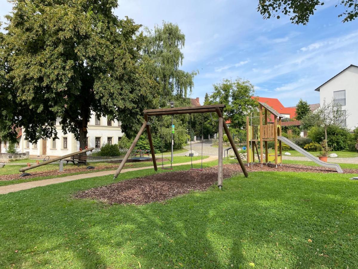 Ferienwohnung Am Herzplatz Меммельсдорф Экстерьер фото