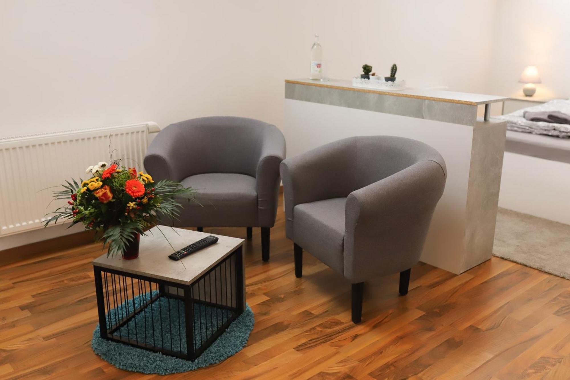 Ferienwohnung Am Herzplatz Меммельсдорф Экстерьер фото