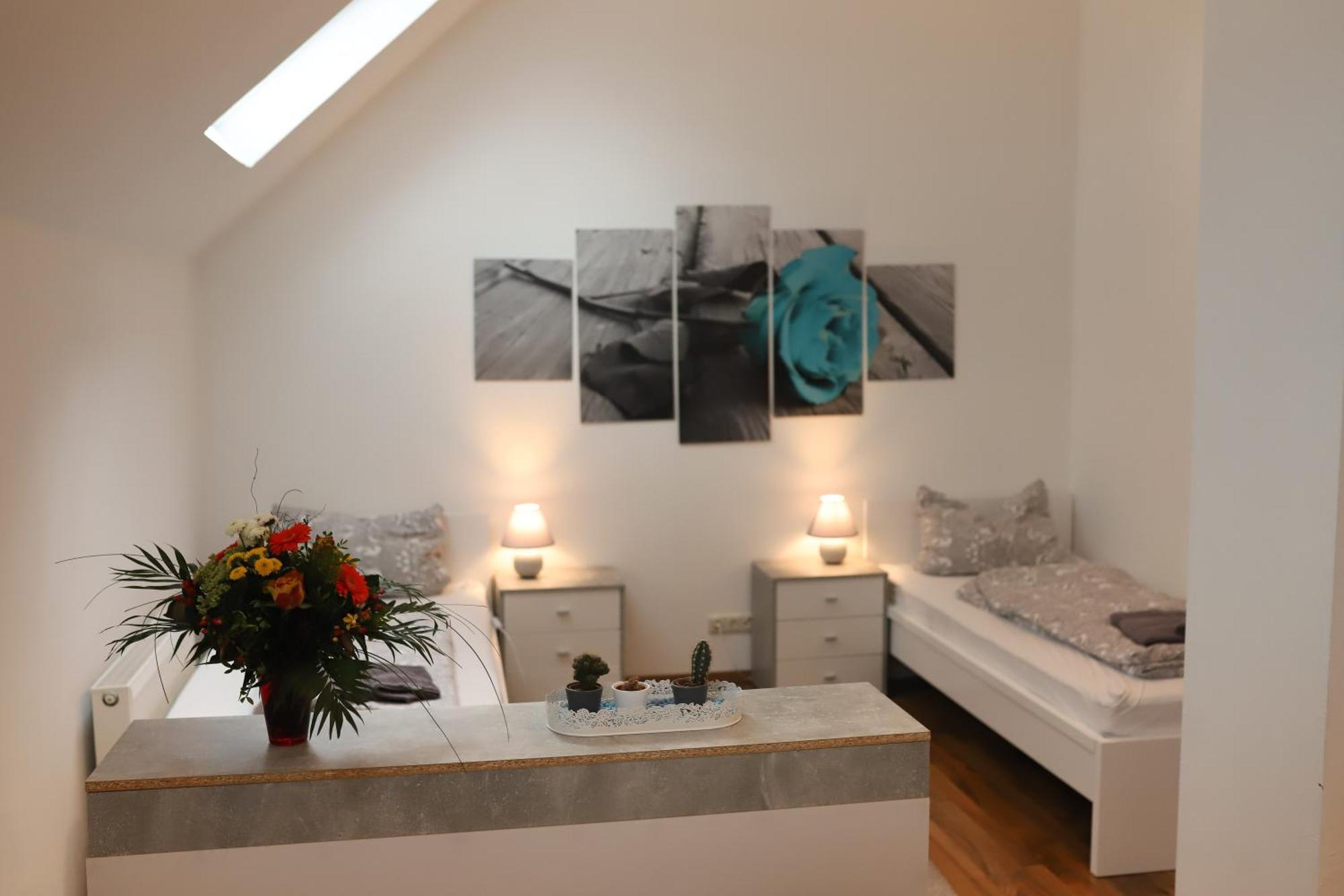 Ferienwohnung Am Herzplatz Меммельсдорф Экстерьер фото