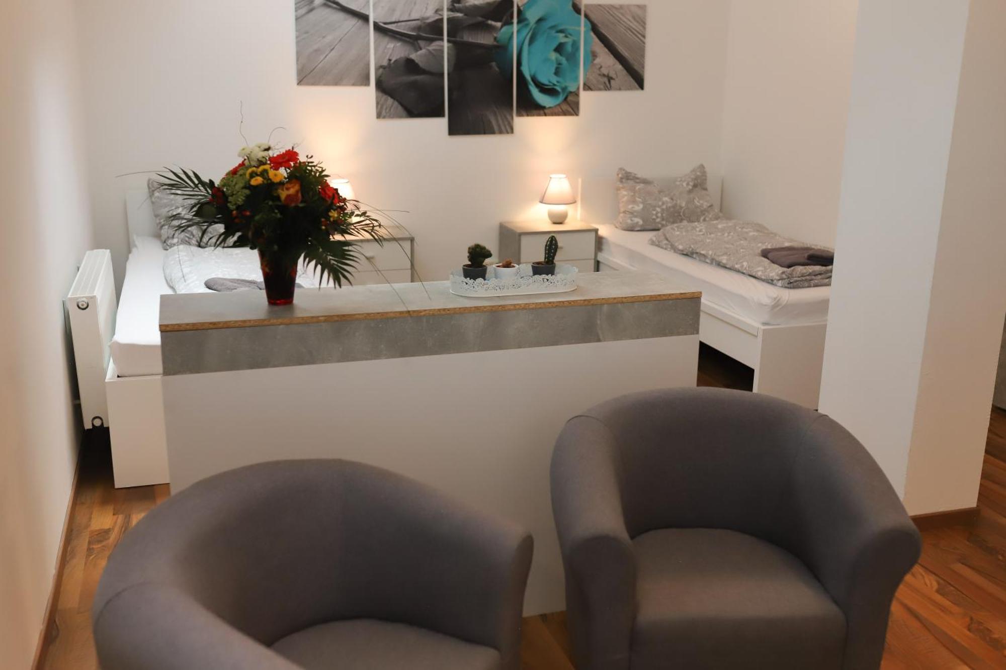 Ferienwohnung Am Herzplatz Меммельсдорф Экстерьер фото