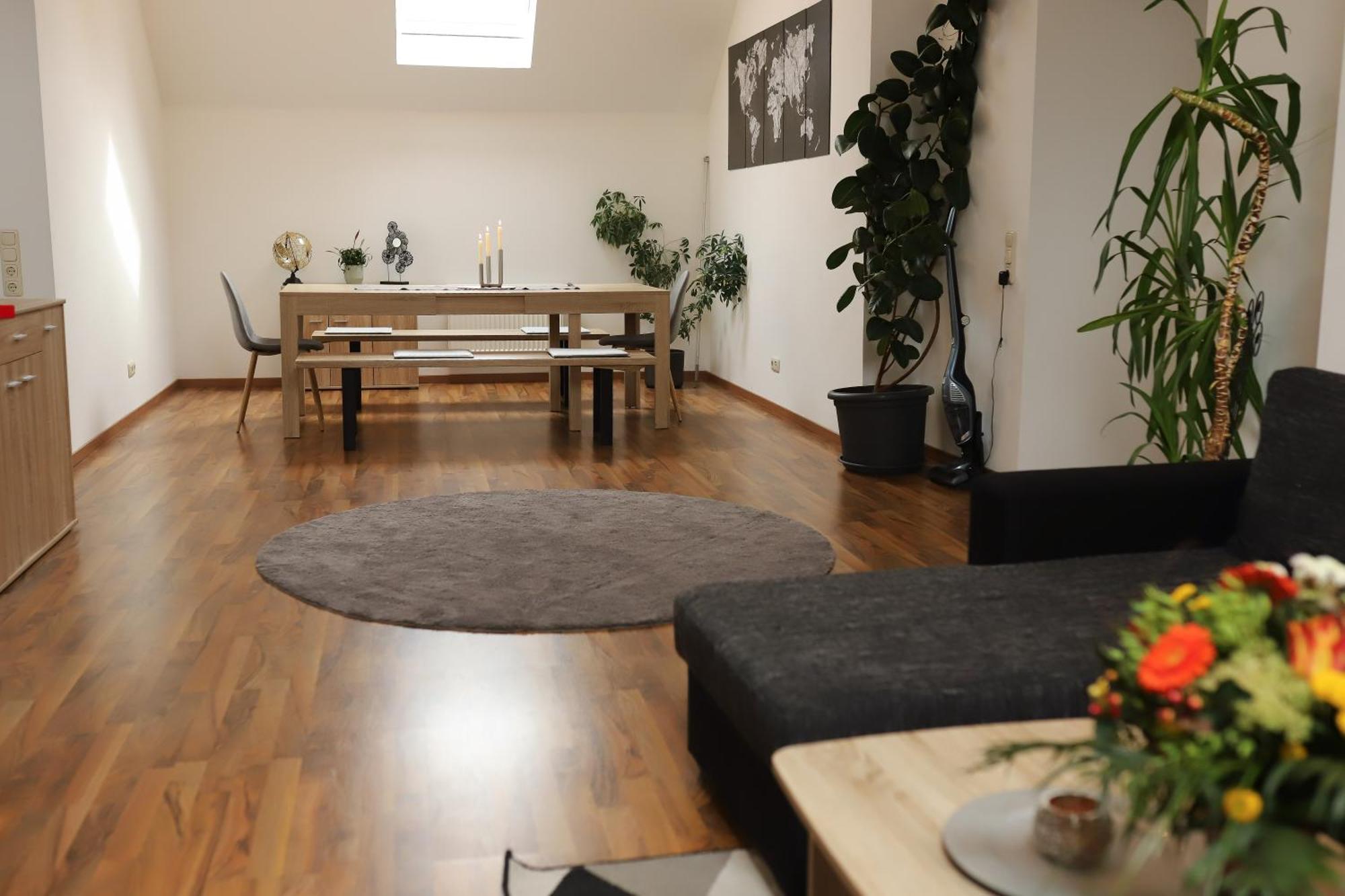 Ferienwohnung Am Herzplatz Меммельсдорф Экстерьер фото